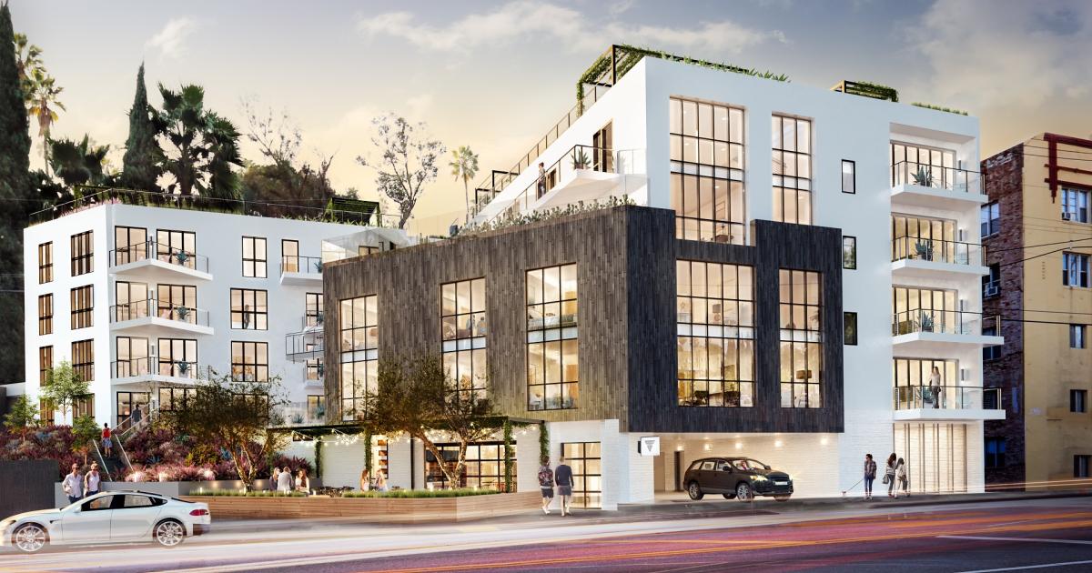 Rendering vs. Reality Vica Apartments in Silver Lake Urbanize LA